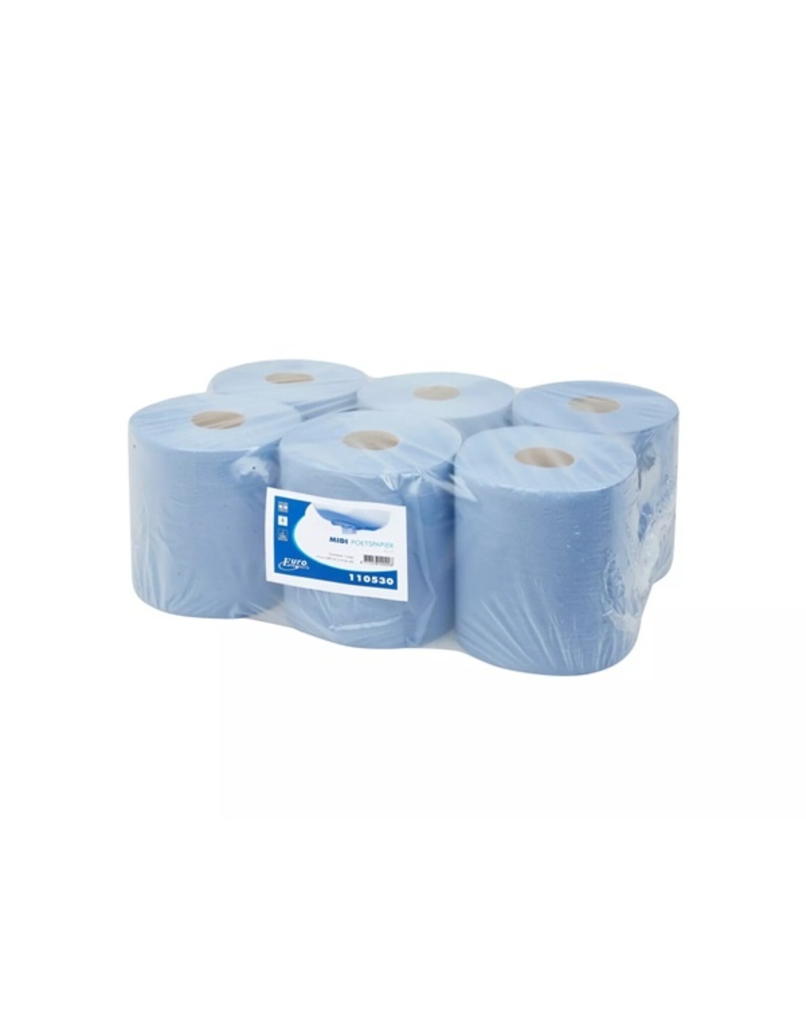 ACOR Midi poetspapier verl. perf. CEL BL 2Laags 150 mtr x 20 cm - 6 rol p/pak (44)