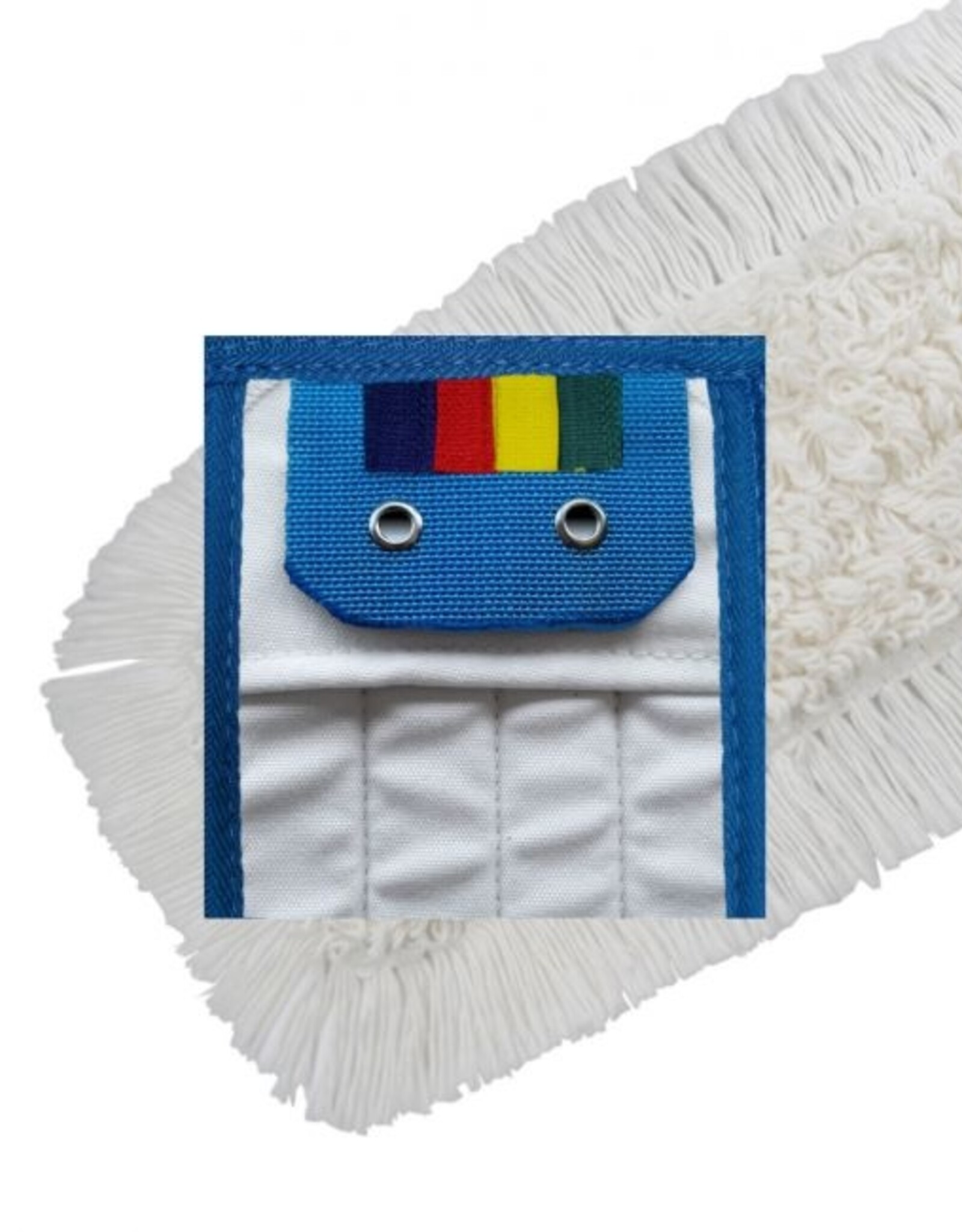 HYGYEN HYGYEN Cotton vlakmop, pockets/wings 2 rings, voor houder 40cm