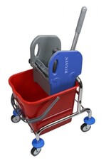 ACOR Rolemmer 25 liter verchroomd onderstel,  incl. multipers.