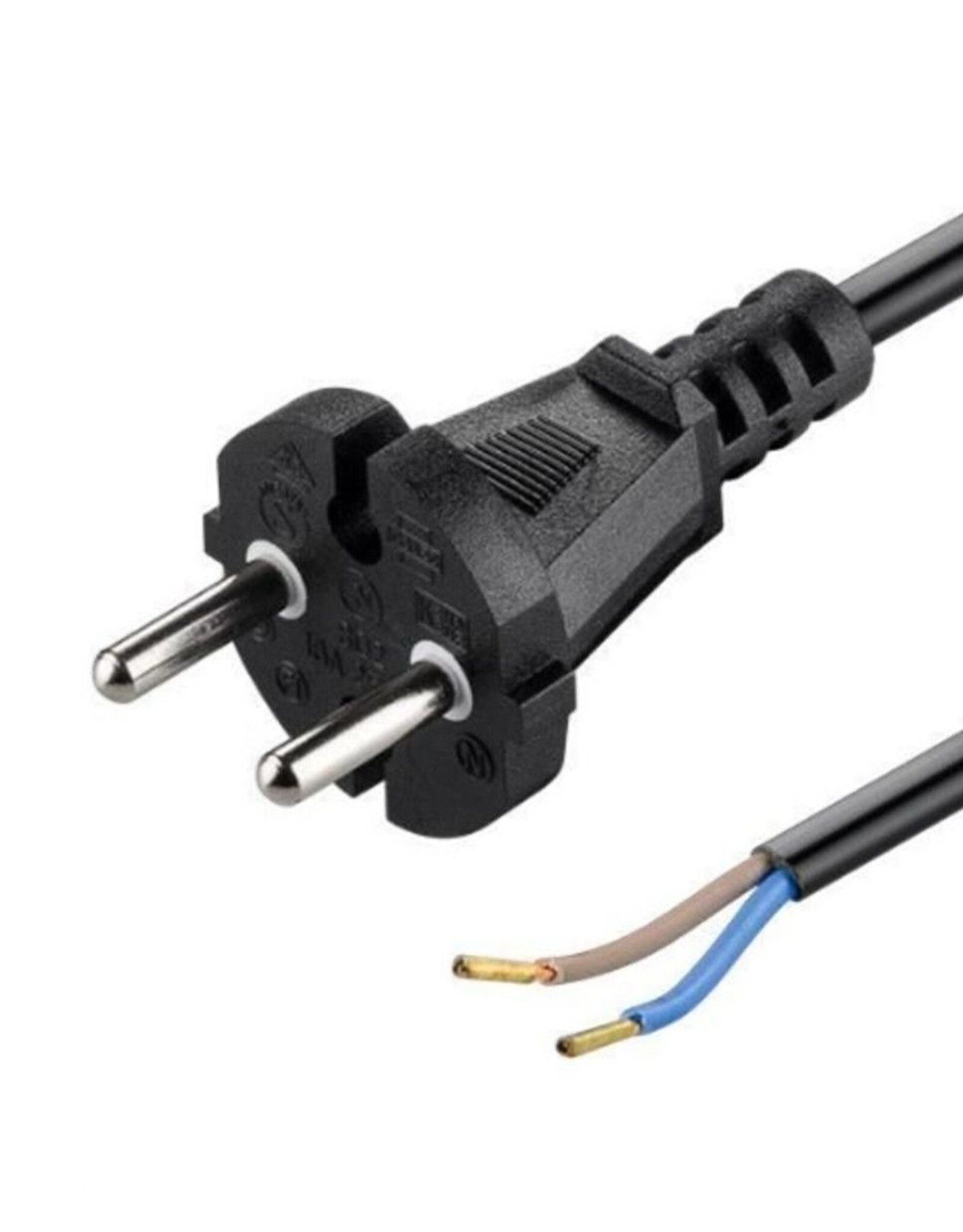 Exive Electriciteitssnoer met aangegoten steker 15 meter 2x1.0