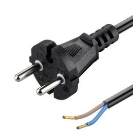 Exive Electriciteitssnoer met aangegoten steker 15 meter 2x1.0