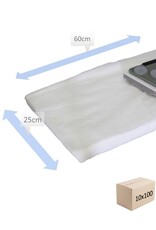 ACOR Stofwisdoek geimpregneerd 60 x 25 cm wit 100 stuks