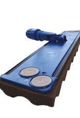 ACOR Vlakmop- en stofwisdoekhouder incl. zool blauw