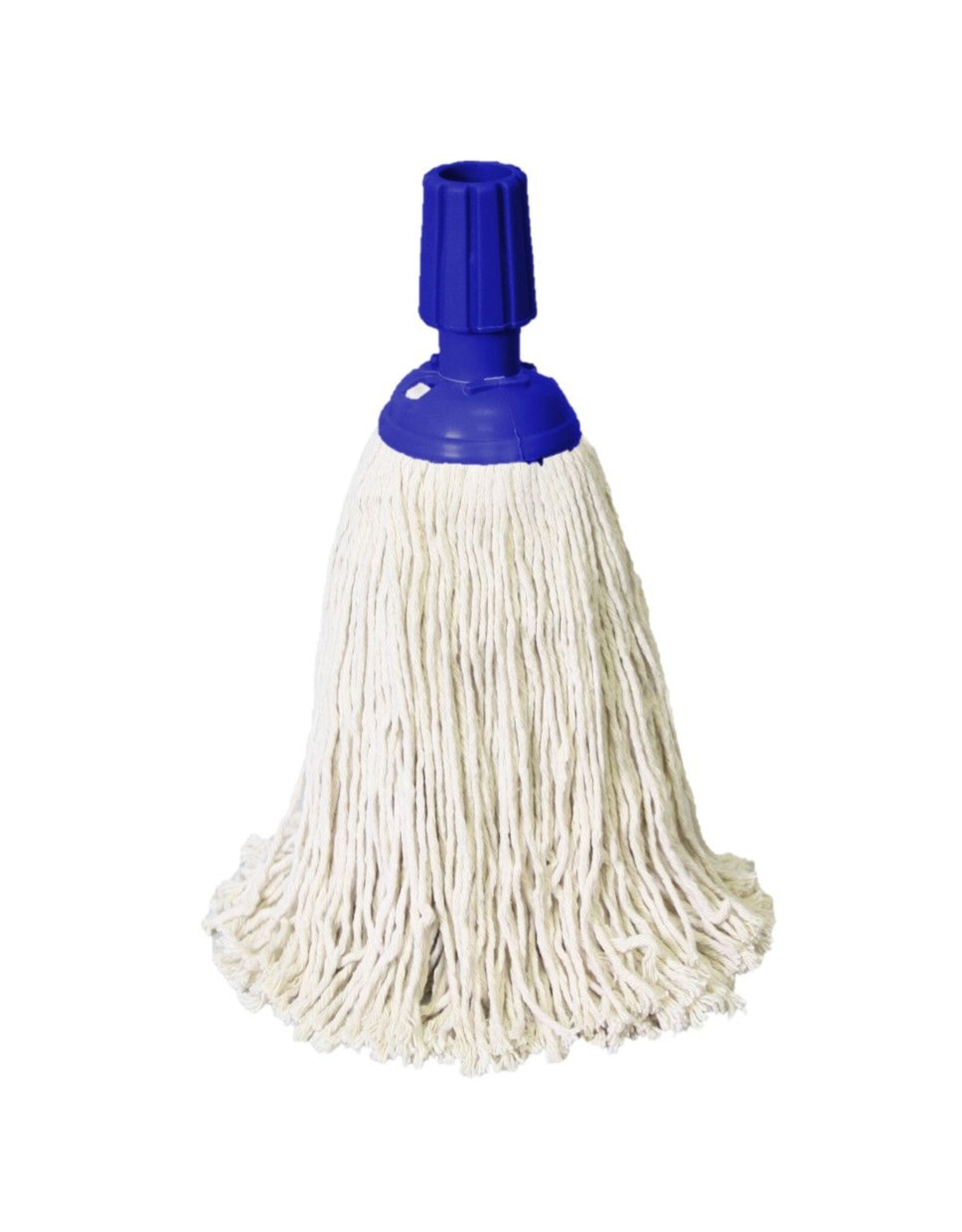 ACOR Minimop katoen 250 gram standaard steelverbinding blauw