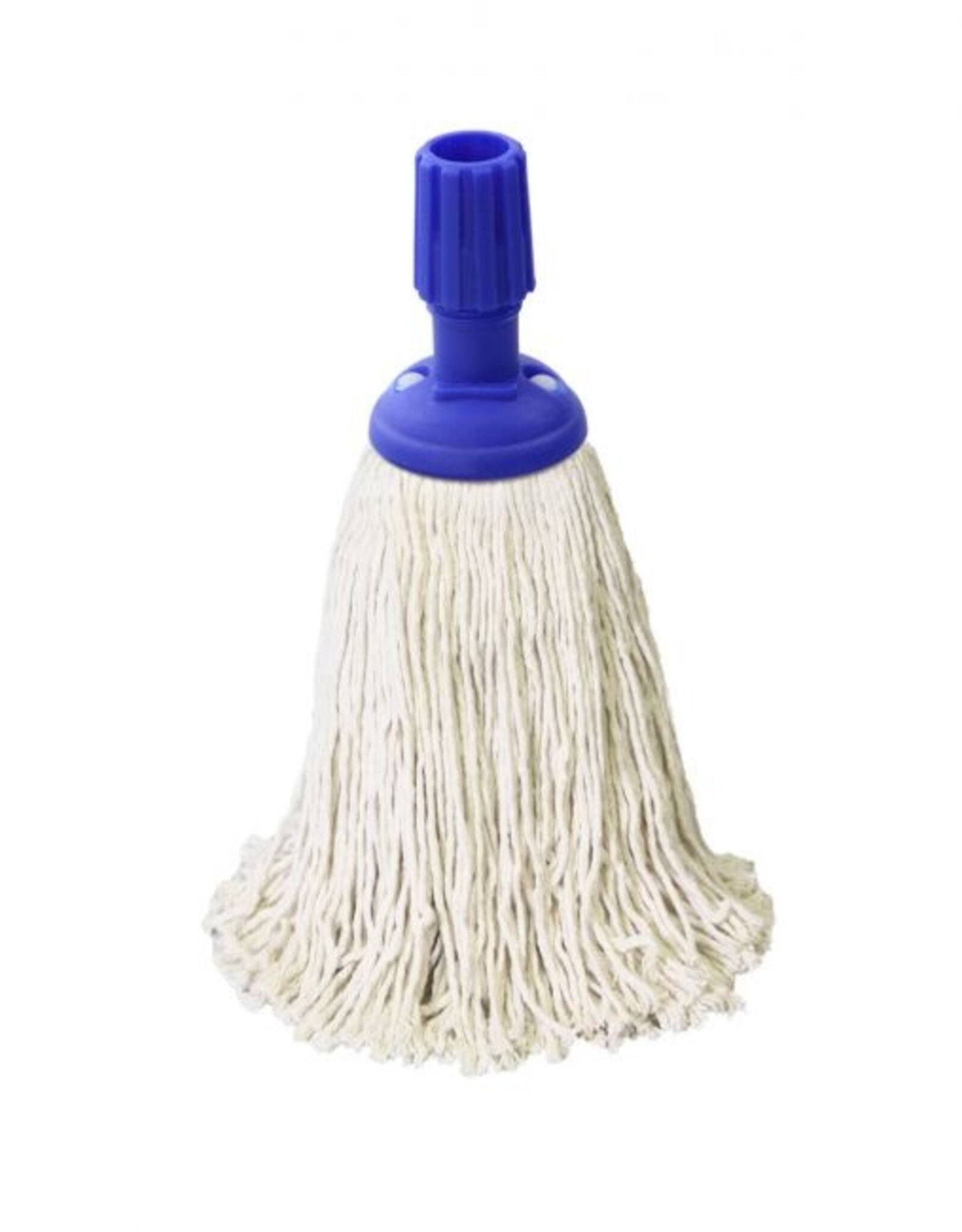 ACOR Minimop katoen 250 gram standaard steelverbinding blauw