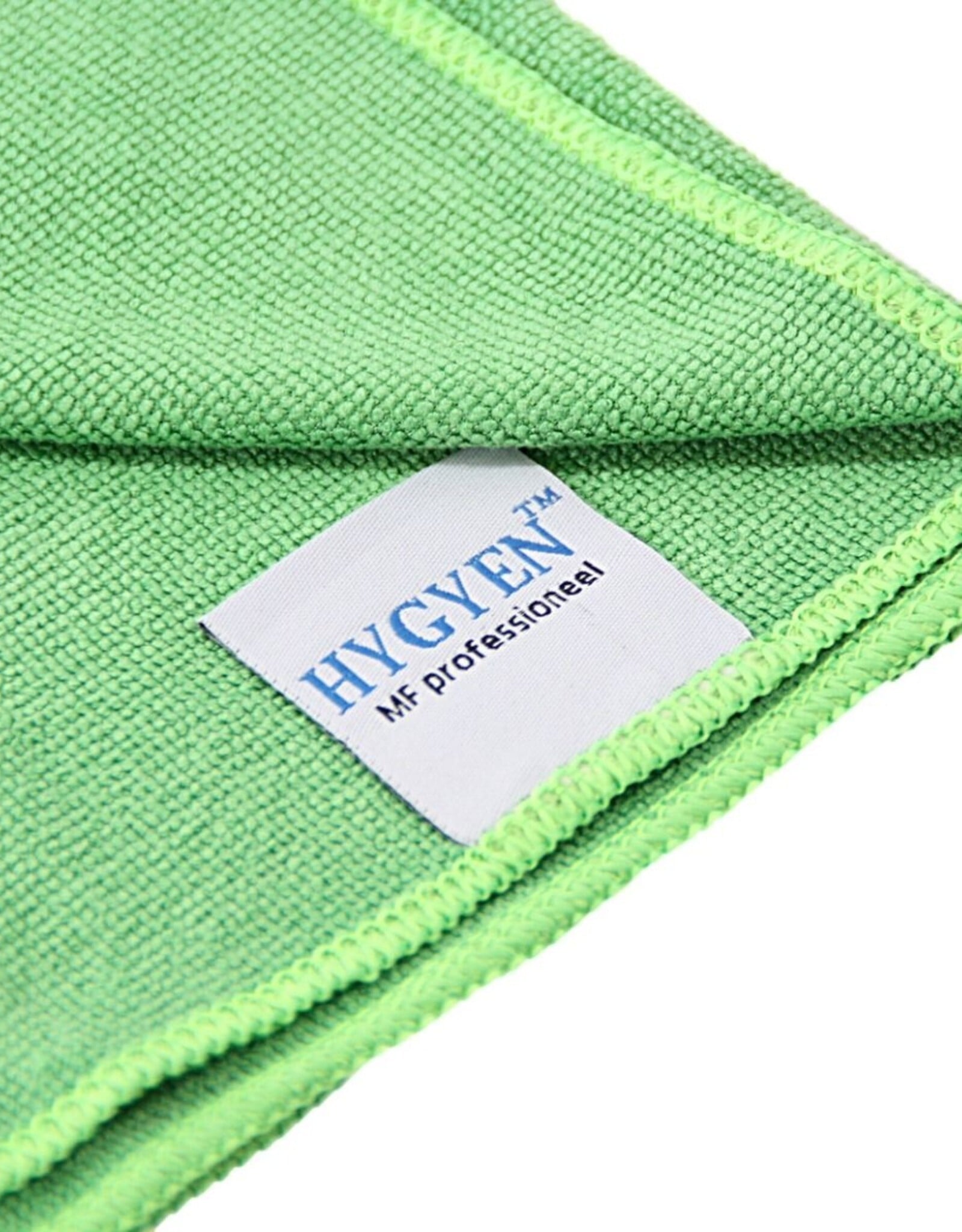 HYGEN Microvezeldoek prof.  320/340 gr/m2 groen. pk 10 st.