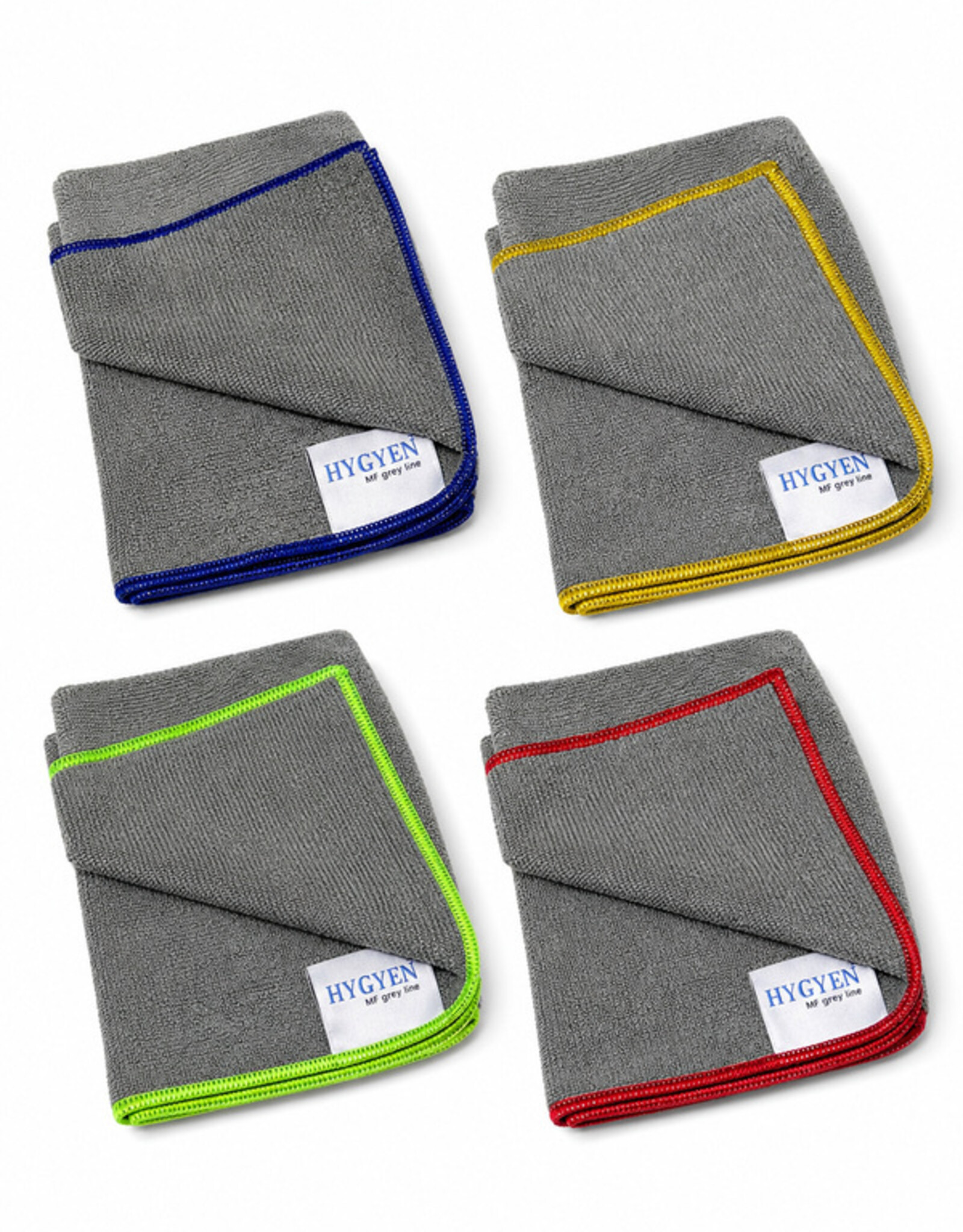 HYGEN Microvezel GREY LINE 40x40 cm.
