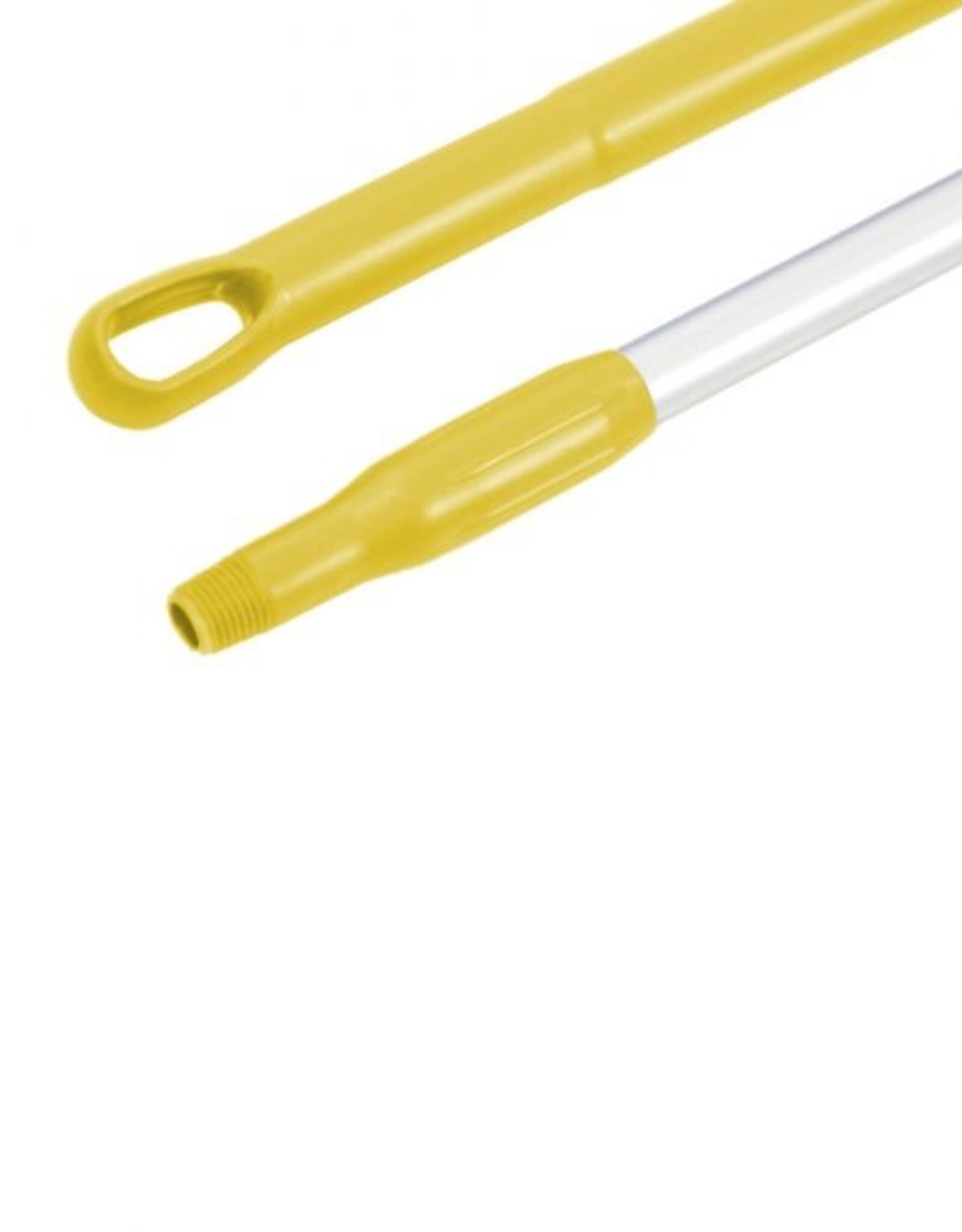 Exive Hygiënische aluminium steel 150 cm met gele sleeve