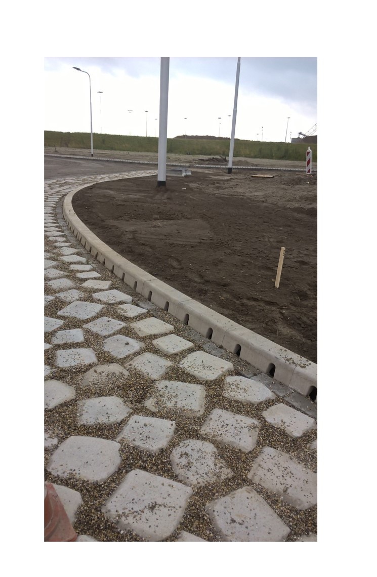 Kerbdrain in Vlissingen