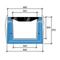 Stradal Grating channel HRI 400-300 with cast iron SAONE grid. L = 0.75m, class D, 400KN