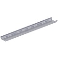 BG-Graspointner Roof and facade gutter Flex FA RB130. L=1m. Height 40mm, galvanized steel