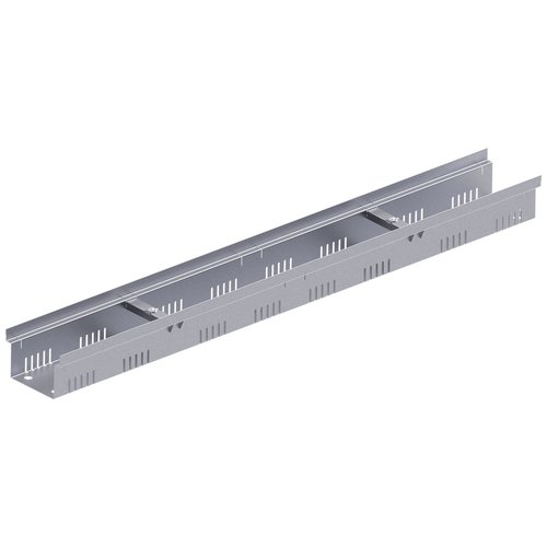 BG-Graspointner Roof and facade gutter Flex FA RB130. L=1m, h=80mm. Galvanized steel