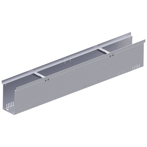 BG-Graspointner Roof and facade gutter Flex FA RB130. L=1m, h=180mm. Galvanized steel