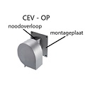 DWTN - Diederen Water Techniek Nederland Wervelventiel CEV 450 OP. 25l/s. Buis 250mm. Opvoerhoogte 0,66m. RVS 316L