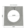 Delta Concrete concealed gutter Delta-O 400mm. L=4m. Class D, 400KN