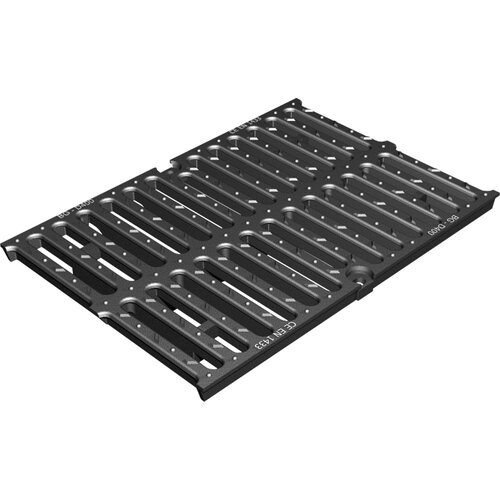 BG-Graspointner BG 400 slotted grille. SW 15/125, l=0.5m, class D, 400KN. Cast iron