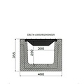 Delta Concrete cable duct Delta-T 3030. Class D, 400KN. Inset lid. L=3m