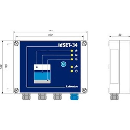 DWTN - Diederen Water Techniek Nederland Alarm olieafscheider Labkotec idset-34 Oliealarm en Opstuwalarm. 5m kabel