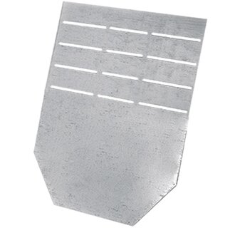 BGZ-S start/end plate closed 100. Galvanized steel