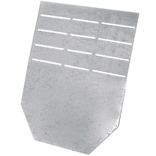 BG-Graspointner BG start/end plate closed 200. Galvanized steel