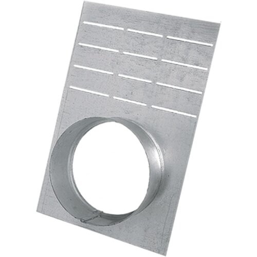 BG-Graspointner BG end plate 300 with drain 200mm. Galvanized steel