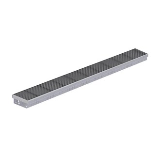 Roof and facade gutter Flex FA RB130. L=1m, h=30mm. Galvanized steel