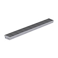 BG-Graspointner Roof and facade gutter Flex FA RB130. L=1m. Height 40mm, galvanized steel