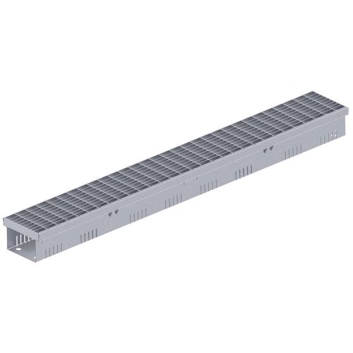 BG-Graspointner Dach- und Fassadenrinne Flex FA RB150. L=1m, H=30mm. Verzinkter Stahl