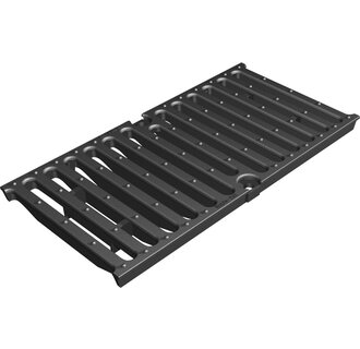 BGZ-S 200 slotted grille. SW 18/220, l=0.5m, class D, 400KN. Cast iron