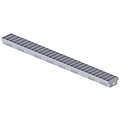 BG-Graspointner Stainless steel roof and facade gutter Flex FA RB100. L=2m. Wxh=100x100mm