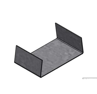 Edelstahl-Verbindungsstück Flex FA RB100. H=50-100mm