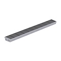 BG-Graspointner Stainless steel roof and facade gutter Flex FA RB130. L=2m. Wxh=130x40mm