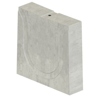 Concrete closing plate concealed gutter Delta-O 160