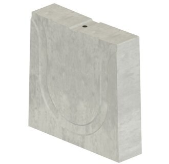 Concrete closing plate concealed gutter Delta-O 300