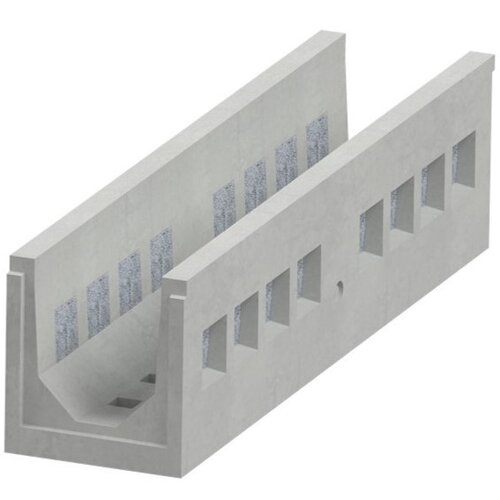 Delta Concrete infiltration gutter Delta-U 3040 DRAIN. Class A, 15KN. Inset. L=1m