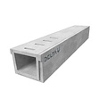 Delta Concrete drainage gutter Delta-U 4030. Class A, 15KN. Inset grid. L=1m