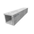 Delta Concrete drainage gutter Delta-U 4040. Class A, 15KN. Inset grid. L=1m