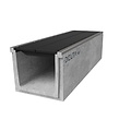 Delta Concrete drainage gutter Delta-U 5045. Class D, 400KN. Inset grid. L=1m