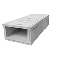 Delta Concrete drainage gutter Delta-U 6030. Class A, 15KN. Inset grid. L=1m