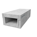 Delta Concrete drainage gutter Delta-U 6030. Class D, 400KN. Inset grid. L=1m