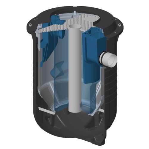 DWTN - Diederen Water Techniek Nederland PE microplastics separator 5/25 l/s