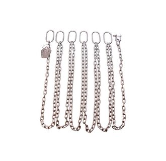 Lifting chain certified, 500kg, l=4m. Stainless steel316