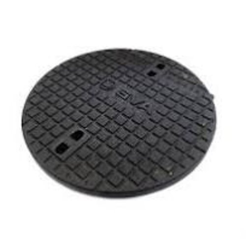 DWTN - Diederen Water Techniek Nederland Manhole cover Basic-SR, daylight size 520mm. Cast iron, class D, 400KN