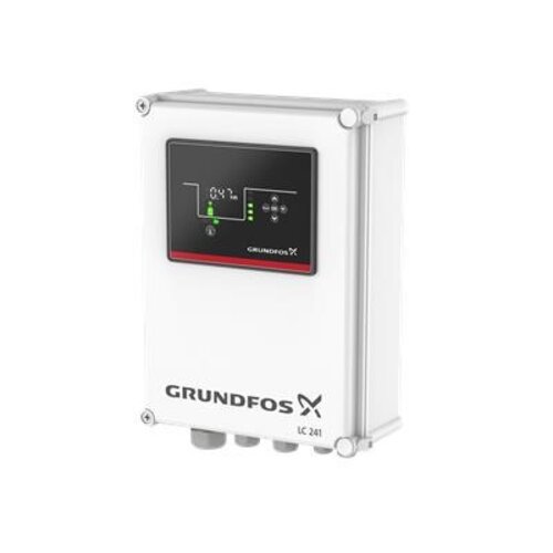 Grundfos Plastic control box LC241. Switch box for 1 pump, DOL, 5.7-12 A