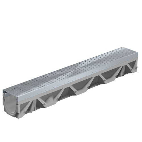 BG-Graspointner Linear gutter Filcoten Tec E100/0. L=0.5m. Class C, 250KN