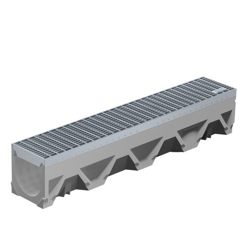 BG-Graspointner Linear gutter Filcoten Tec V150/0. L=0.5m. Class C, 250KN