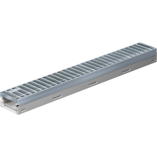 BG-Graspointner Grid gutter Filcoten Pro mini V100/80. L=1m. Class E, 600KN