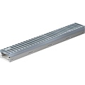 BG-Graspointner Gitterrinne Filcoten Pro mini V100/60. L=1m. Klasse E, 600KN. Bodenablauf 110mm