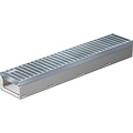 BG-Graspointner Grate gutter Filcoten Pro mini V150/170. L=1m. Class E, 600KN. Under drain 160mm