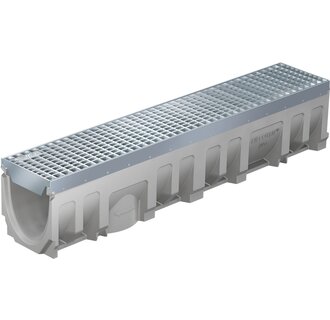 Grid gutter Filcoten Pro V150/0. L=1m. Class E, 600KN